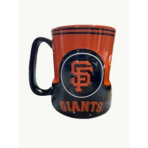 San Francisco Giants Boelter Brands 3D Sculpted Mug 16 Oz Orange and Black - Picture 1 of 5