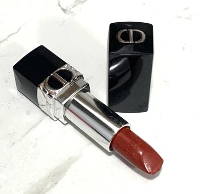 Rouge Dior 缎面润肤霜 ~ 846 Concorde ~ 0.12 盎司 ~ 全新无标签瑕疵小贴士 阅读 — 第 1/3 张图片