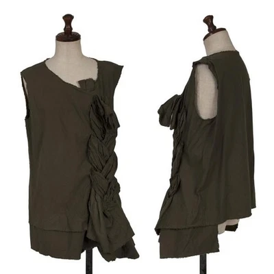 Blusa sin mangas con diseño de nudo teñido COMME des GARCONS talla M (K-154047) Foto 1 de 4