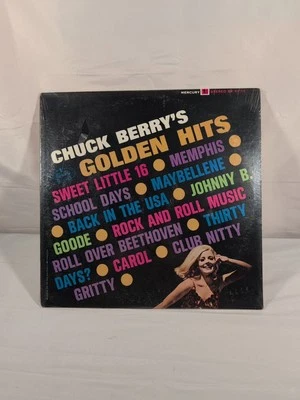 Vintage CHUCK BERRY'S GOLDEN HITS LP SR61103 MERCURY LABEL, Factory Sealed  - Image 1 of 4
