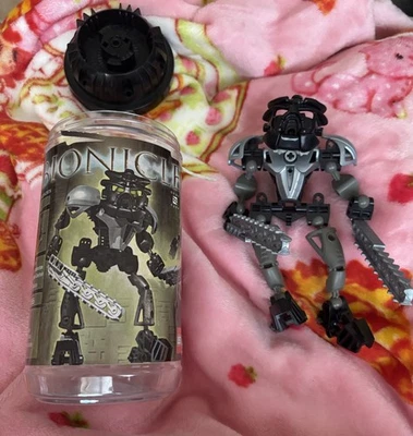 LEGO BIONICLE Onua Nuva 8566 w/ Canister Pakari Nuva 2003 Vintage - Image 1 of 2