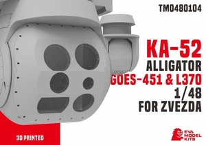 TM0480104 1/48 KA-52 ALLIGATOR FOR ZVEZDA GOES-451&L370 3D PRINT - Picture 1 of 5