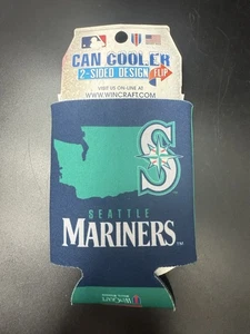 Seattle Mariners Baseball Dosenkühler Wincraft faltbar 2-seitig MLB Bier RETRO - Bild 1 von 2