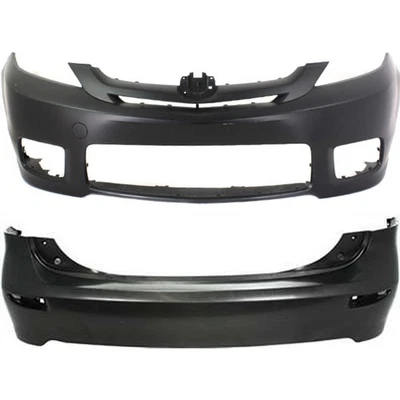 New Bumper Covers Fascias Set of 2 Front & Rear for Mazda 5 2006-2010 Pair Foto 1 de 4