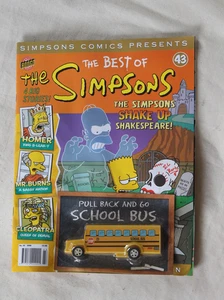 THe Best of THE SIMPSONS Comic No.43 with Free Gift - Picture 1 of 3