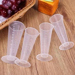 PP Plastik-Wellpappe Transparent Messkrüge Zubehör Würz-Messbecher - Picture 1 of 16