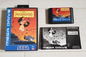 Jeu Sega Megadrive Rare Original pocahontas Disney Complet notice - Photo 1/4