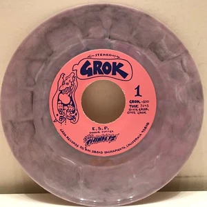 Twinkeyz "E.S.P. / Cartoon Land" Grok 200 marbled 7" 45 picture sleeve & insert - Picture 1 of 5