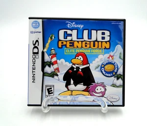 Nintendo DS Club Penguin Elite Penguin Force Spiel Disney CIB - getestet & funktionsfähig - Bild 1 von 8