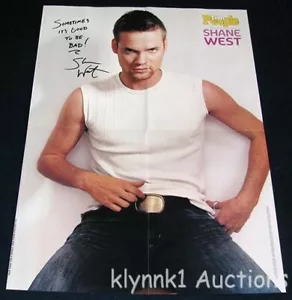 Shane West 3 Posters Centerfolds Lot 3645A Milo Ventimiglia Sisqo on back - Picture 1 of 5
