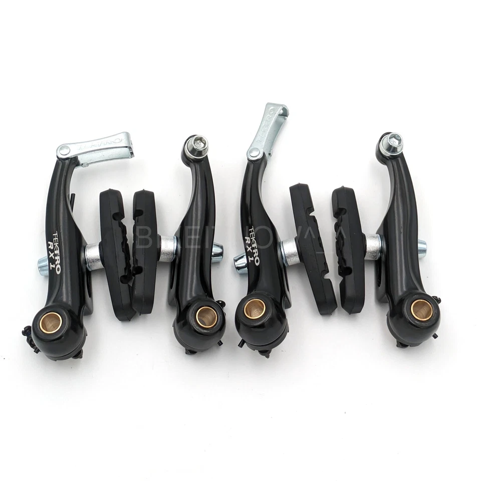 TEKTRO RX1 Mini-V Brake Cyclocross Canti/Calliper Brake Set (Front+Rear) , Black - Image 1 of 4