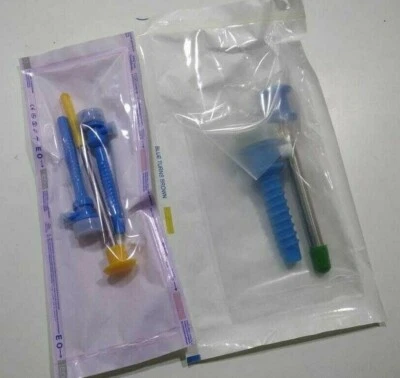 Juego de instrumentos 2 piezas cánula trocar desechable laparoscópica 5 mm 10 mm Foto 1 de 4