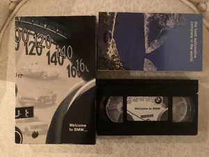VHS BMW Vintage Welcome To Company History Overview TAPE CASE 1999 2002 E9 - Picture 1 of 12