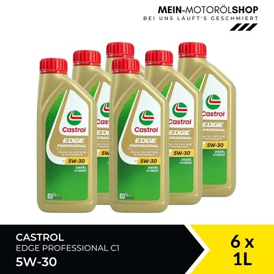 Castrol Edge Professional C1 5W-30 STJLR.03.5005 ACEA C1 6x1 Liter = 6 Liter - Bild 1 von 4