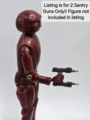 Impresión 3D PISTOLA CENTINELA AGUJERO NEGRO X2 1:18 3 3/4" GI Joe Mego Figuras de Colección B56 Foto 1 de 3