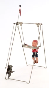 De colección Pre-Guerra Japón Bokuno Tomodaci Cuerda Celuloide Acróbata Niño Gimnista - Imagen 1 de 10
