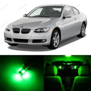 Paquete de 16 luces interiores LED verdes para BMW 328i 335i M3 330i 2006-2011 herramienta - Imagen 1 de 6