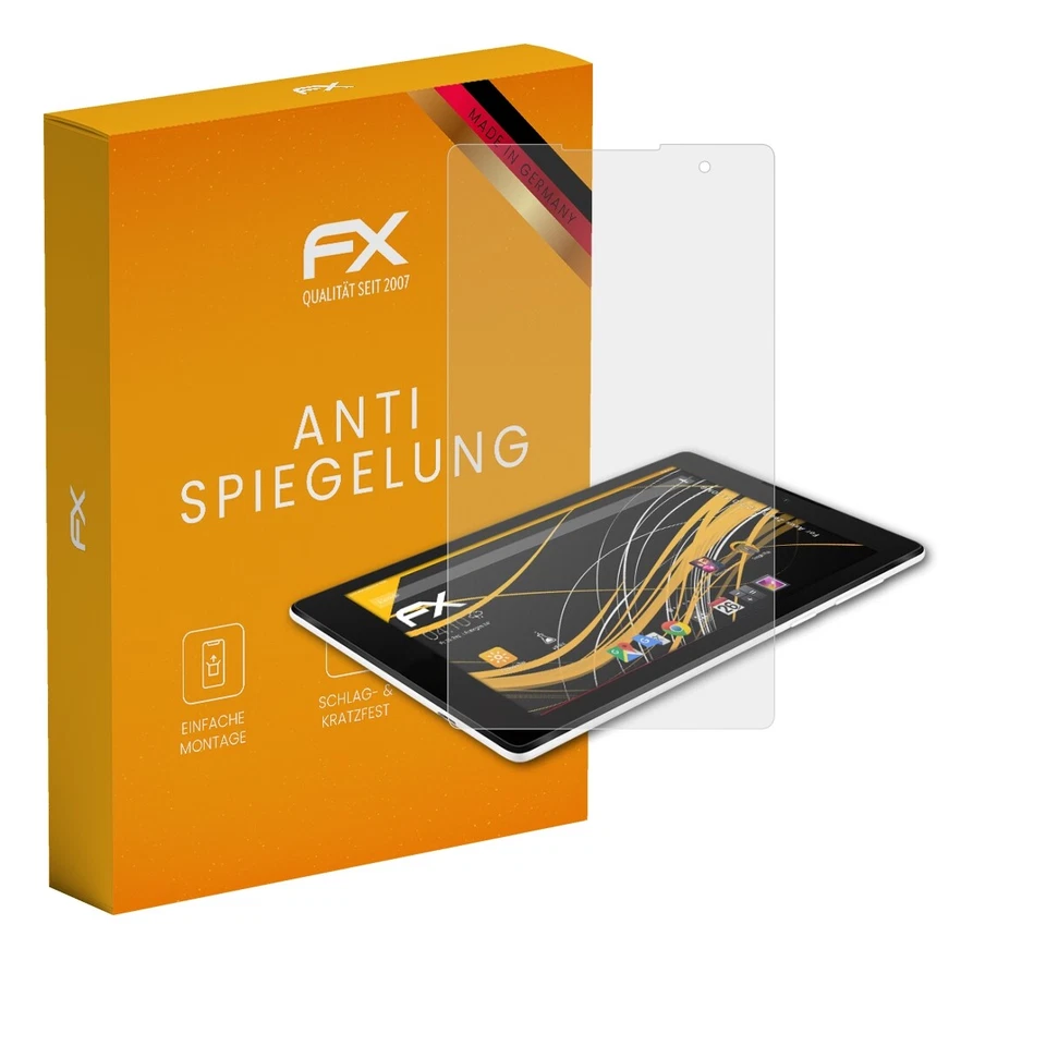 atFoliX 2x Displayfolie für Asus ZenPad C 7.0 Z170MG Schutzfolie matt&stoßfest - Bild 1 von 4