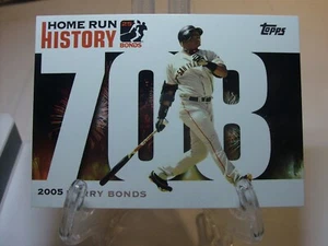 2006 Topps Barry Bonds Home Run History #BB708 Barry Bonds (90411) - Picture 1 of 2
