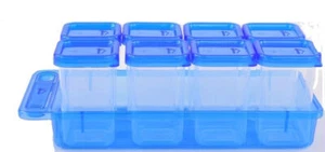 Spices Organiser Tray with 8pcs Spices Container and Spoon For Kitchen D987 - Picture 1 of 3