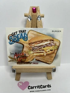 GET THAT BREAD 2022 Topps Allen & Ginter #GTB-1 Burger - Picture 1 of 6