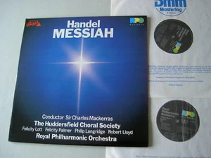 HANDEL Messiah Felicity Lott Palmer Langridge Robert Lloyd Mackerras vinyl 2LP - Picture 1 of 4