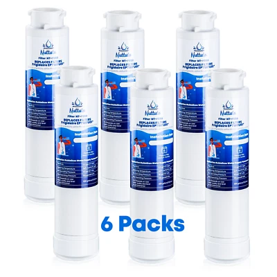 EPTWFU01 Refrigerator Water Filter Fit for EWF02,012505454226, 4562222, 6 Packs - Image 1 of 4