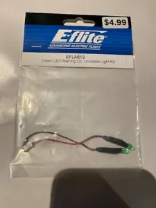 E-flite- Green LED Flashing (2)- EFLA610- New - Picture 1 of 1