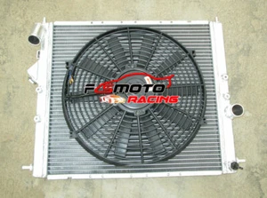 Kühler + Lüfter für Renault Lutecia Clio Williams 16S 16V R19 RSI F7R 1993-1998 MT - Bild 1 von 8