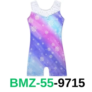 Leotards for Girls Gymnastics Unicorn Athletic Dance Wear Shiny Rainbow, 4-5T - Picture 1 of 4