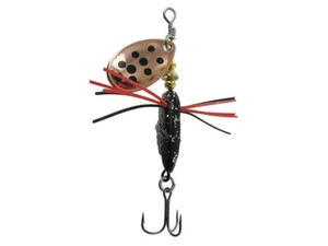NEUF 2025 Jenzi Larven Spinner 3.5g 1pc Leurre Cuiller Truite Perche COULEURS - Photo 1/6