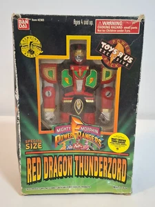 Vintage 1994 Powers Rangers Toys R US Exclusive Red Dragon Thunderzord - Foto 1 di 10