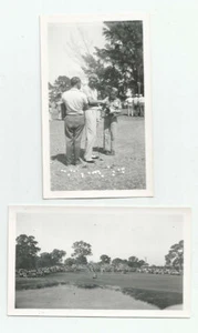 2 fotos Al Besselink Jack Burke Jr. torneo de golf de San Petersburgo 1952 - Imagen 1 de 2