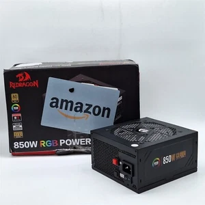 Redragon RGPS-850W 80+ Gold 850 Watt ATX Fully Modular PSU -NOT WORKING- - Photo 1/6