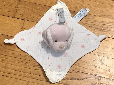 Douglas Baby Muslin Knots Satin Plush Puppy Dog Security Blanket/Lovey - Image 1 of 4
