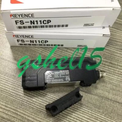 1PC NEW   KEYENCE Fiber Optic Sensors FS-N11CP - Image 1 of 4