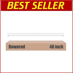 Sleek 48-inch Downrod for Indoor Ceiling Fans - Easy Install with White Finish - Picture 1 of 8