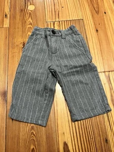 Gymboree gestreifte Herbst/Winter Urlaub Hose 3-6 Monate Baby Junge - Bild 1 von 4