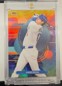 2025 Topps Finest Uncommon Oil Spill Refractor Shohei Ohtani SSP - Picture 1 of 1