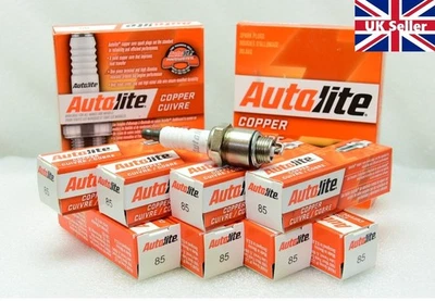 FOR DODGE PLYMOUTH CHRYSLER 1958-1978 SET OF 8 SPARK PLUG AUTOLITE 85 - Image 1 of 4