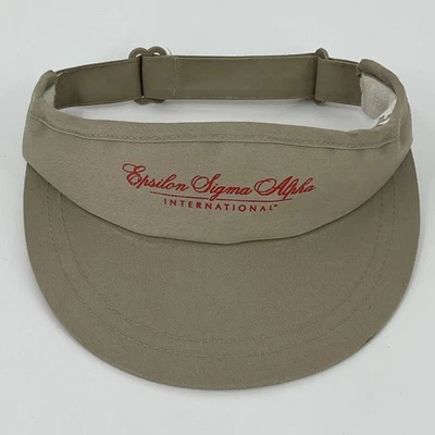 Gorra Visera Epsilon Sigma Alpha - De Colección Años 90 Y2K Beige Correa Trasera Gorra Otto En muy buen estado Foto 1 de 4