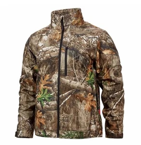 Milwaukee 224C-21M M12 Heated QuietShell Jacket Realtree Camo, Large, No Batt - Picture 1 of 2
