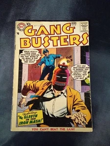 Gang Busters #62 "THE SLEUTH IN THE IRON MASK!" 1958 - Bild 1 von 11