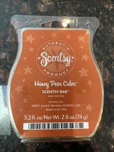 Honey Pear Cider Scentsy Wachsbarren 3,2 Oz. Neu im Paket - Bild 1 von 2