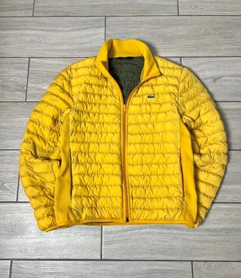 Micro Down Jacket Lacoste Yellow RRP 300$ - Image 1 of 4