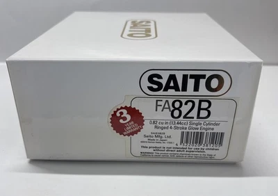 Motor Saito FA-82B 4 tiempos NUEVO EN CAJA Foto 1 de 4