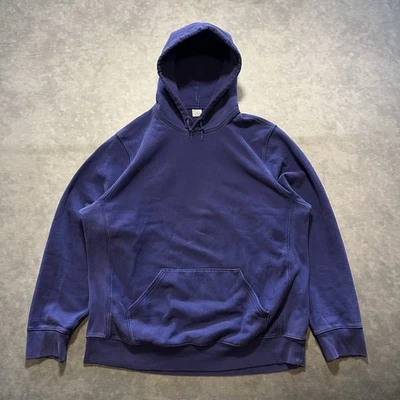 Sudadera con Capucha J Crew Para Hombre XXL Alta Heritage 14oz Peso Pesado Polar Pullover Azul Foto 1 de 4