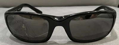 Maui Jim Stingray MJ103-02 Sunglasses Gloss Black ONE LENS ONLY 55[]23-129 - Image 1 of 4