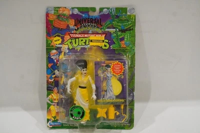 Playmates MONSTRUOS UNIVERSALES Tortugas Ninja TMNT Novia Frankenstein Abril Nuevo Foto 1 de 4