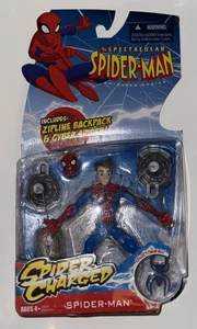 The Spectacular Spider-man Super Poseable Hasbro 2008 action figure BOXED - Picture 1 of 9